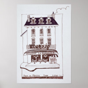 Brasserie La Renaissance Ställe du Marche, Dinan Poster