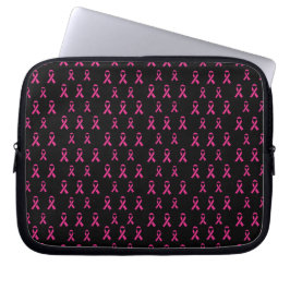 Brast Cancer Awareness Electronics Bag Laptop Fodral