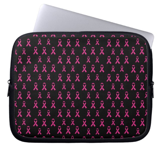 Brast Cancer Awareness Electronics Bag Laptop Fodral (Framsidan)