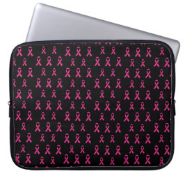 Brast Cancer Awareness Electronics Bag Laptop Fodral