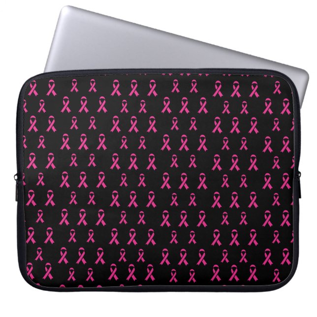 Brast Cancer Awareness Electronics Bag Laptop Fodral (Framsidan)