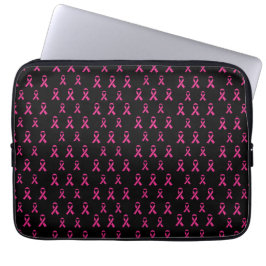 Brast Cancer Awareness Electronics Bag Laptop Fodral