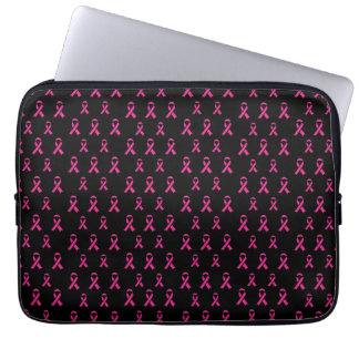 Brast Cancer Awareness Electronics Bag Laptop Fodral