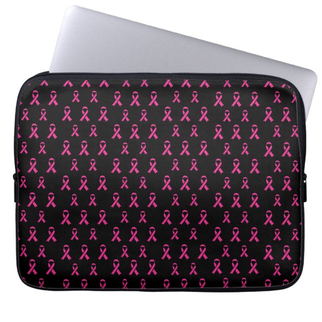 Brast Cancer Awareness Electronics Bag Laptop Fodral (Framsidan)