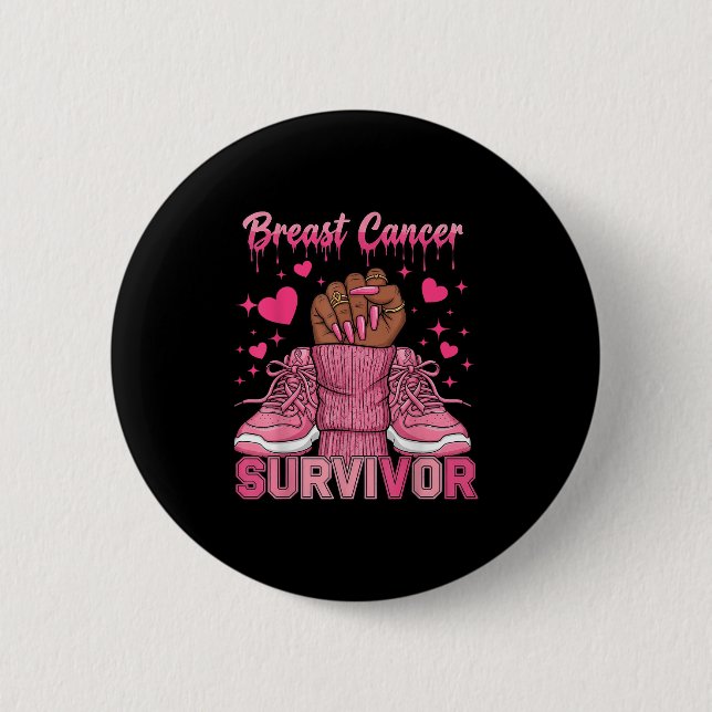Brast Cancer Awareness Warrior Black Women Melani Knapp (Framsida)