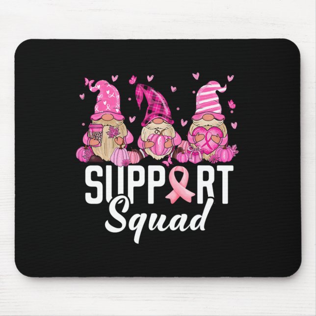 Brast Cancer Awareness Warrior Support Squad Gnom Musmatta (Framsidan)