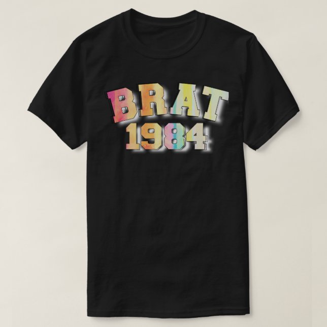 BRAT 1984 T SHIRT (Design framsida)