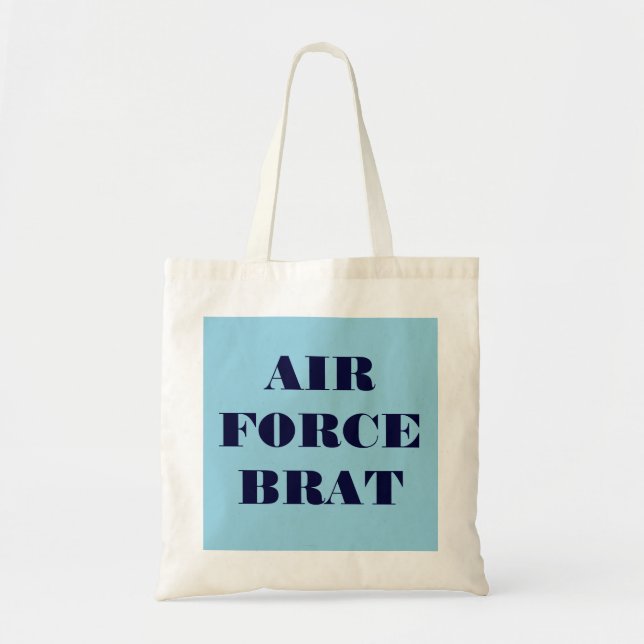 Brat för handbag Proud Luft Force Tygkasse (Framsidan)