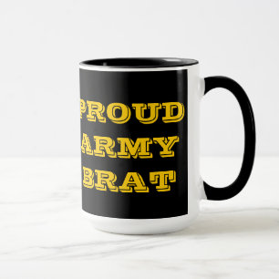 Brat för mugg Proud Army