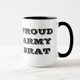 Brat för mugg Proud Army