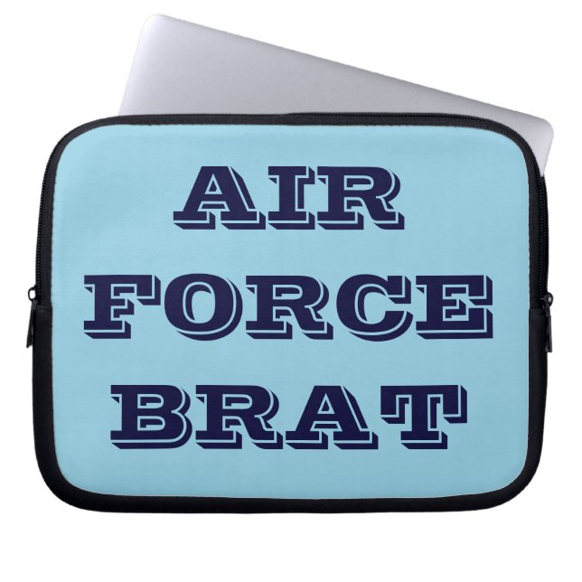 Brat för styrkan laptop sleeve Luft (Framsidan)