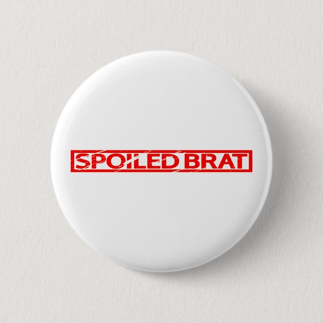Brat Frimärke Knapp (Framsida)