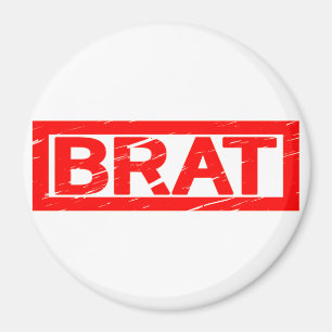 Brat Frimärke Magnet