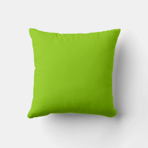 Brat Green Enhetlig Färg Kudde