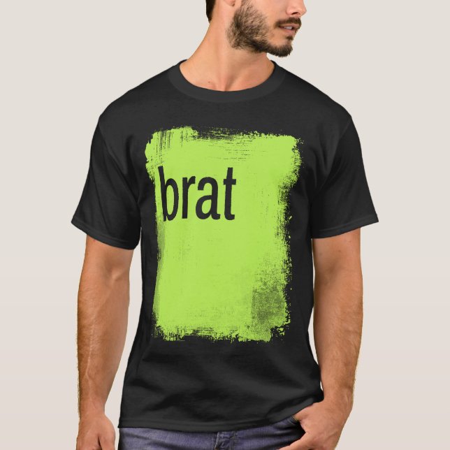 Brat Grunge T Shirt (Framsida)