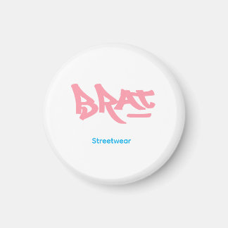 Brat logo magnet