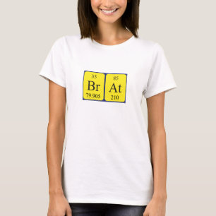 Brat Periodisk skjorta bord namn Tee Shirt