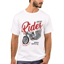 Brat Rides Anpassningsbar Motorcyklar T-Shirt