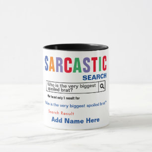 Brat Sarkastic Mugg