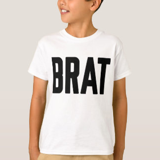 BRAT SWEATSHIRT DESIGN TEE SHIRT