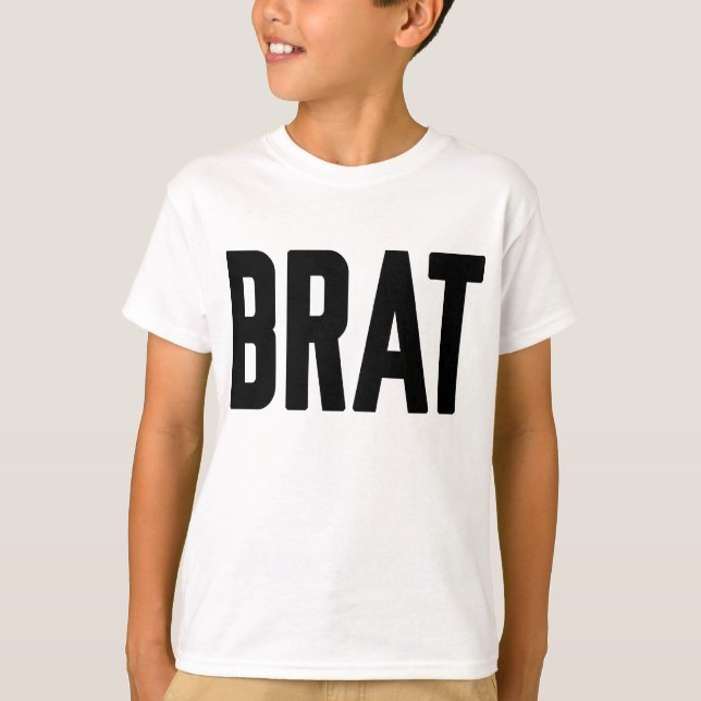 BRAT SWEATSHIRT DESIGN TRÖJA (Framsida)