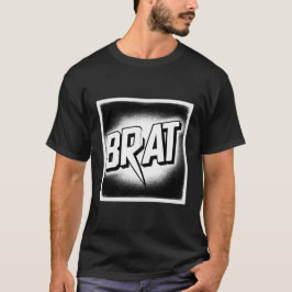 Brat T-Shirt - Svart och vit T-T
