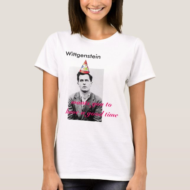 Bratider Wittgenstein Tee Shirt (Framsida)