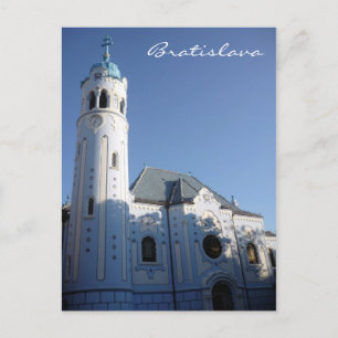 Bratislava Blue Church sol Vykort