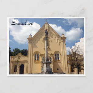 bratislava capuchin gräns vykort