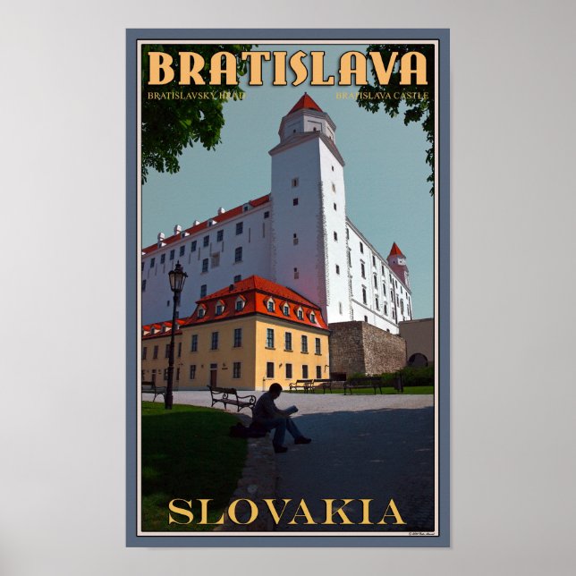 Bratislava Castle Poster (Framsidan)