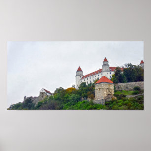 Bratislava Castle, Slovakien Poster
