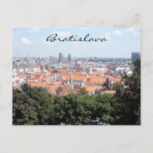 Bratislava City grönt Vykort