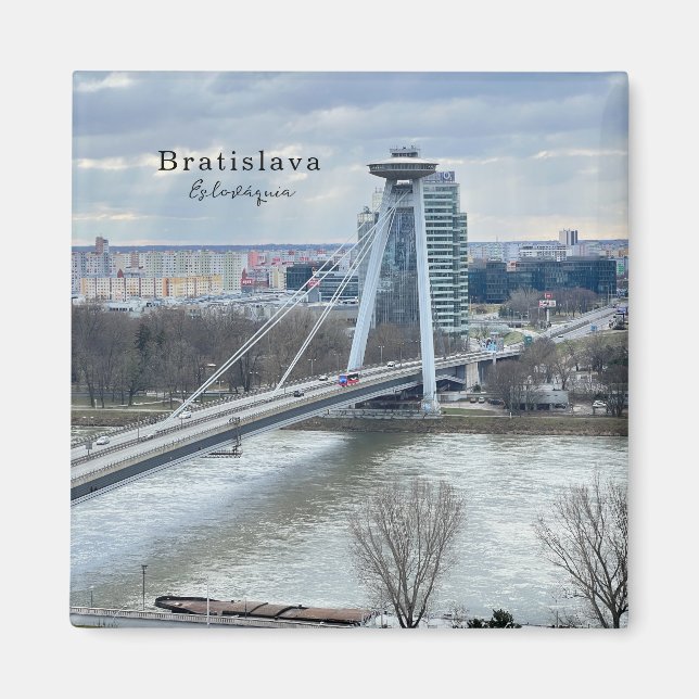 Bratislava - Eslováquia Magnet (Framsidan)