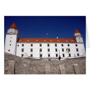 bratislava-hörnslott hälsningskort