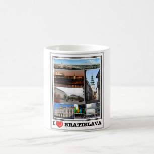 Bratislava - I Kärlek - Slovakien - Kaffemugg