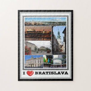 Bratislava - I Kärlek - Slovakien - Pussel