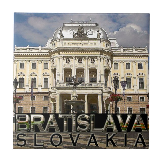 Bratislava Kakelplatta (Framsidan)