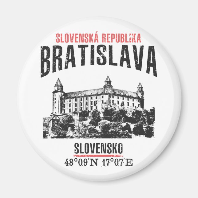 Bratislava Magnet (Framsidan)