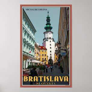 Bratislava - Michael's Torn Poster
