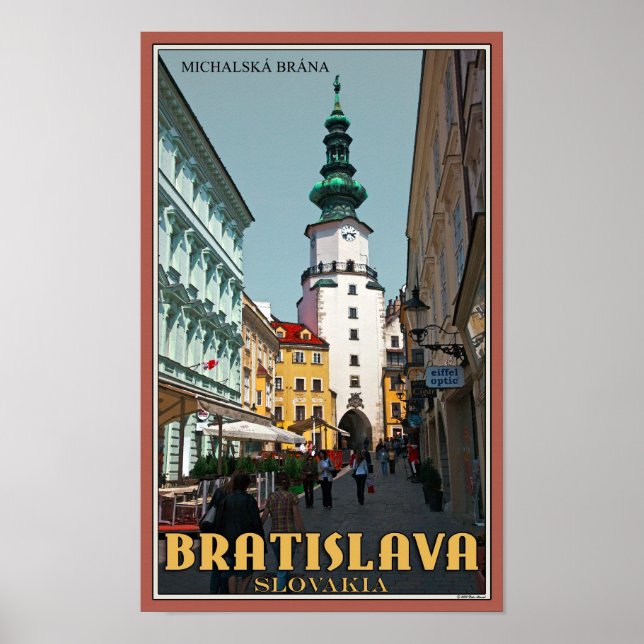 Bratislava - Michael's Torn Poster (Framsidan)