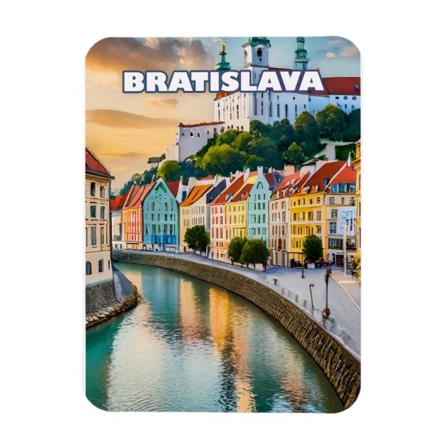 Bratislava, perle nichée sur les rives du Danube Magnet (Vertikal)
