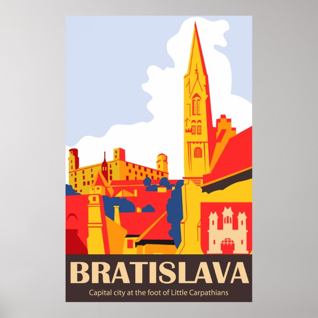 Bratislava Poster (Framsidan)