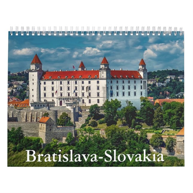 Bratislava-Slovakia Calendar Kalender (Omslag)