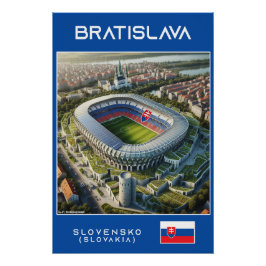 Bratislava - Slovakia - Ecological Design Perfect Poster