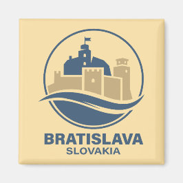 Bratislava Slovakien Europa Magnet