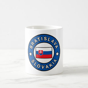Bratislava Slovakien Kaffemugg