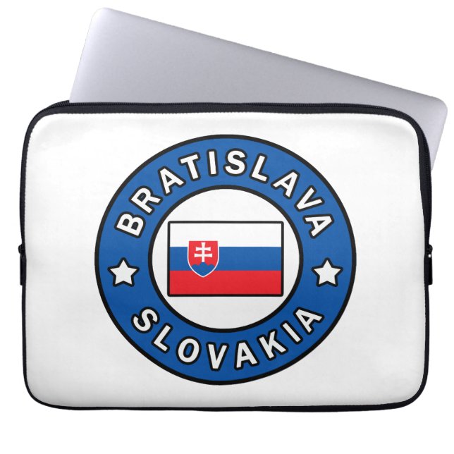 Bratislava Slovakien Laptop Fodral (Framsidan)