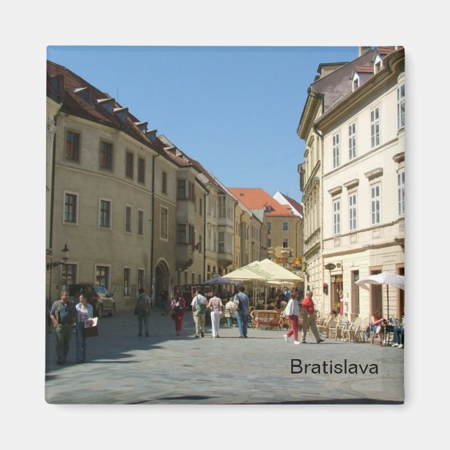 Bratislava - Slovakien Magnet (Framsidan)