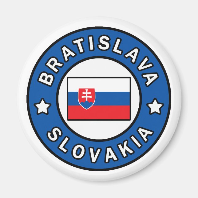 Bratislava Slovakien Magnet (Framsidan)