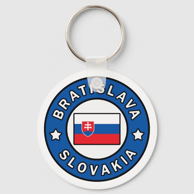 Bratislava Slovakien Nyckelring (Framsida)